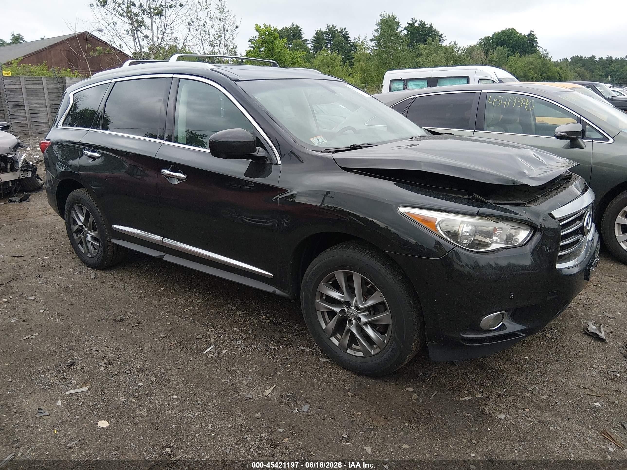 2013 Infiniti Jx35   Черный vin: 5N1AL0MM4DC351535