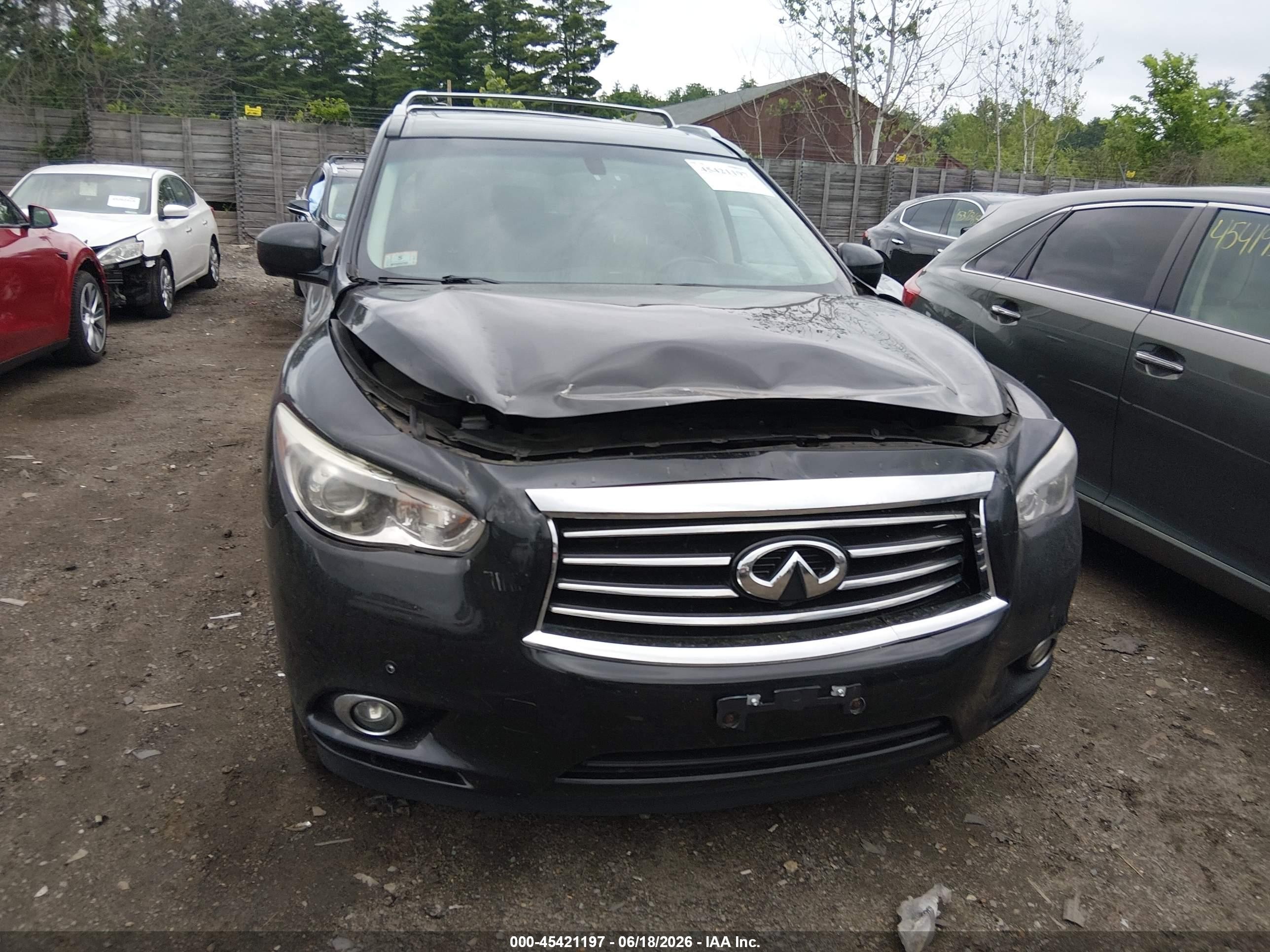 2013 Infiniti Jx35   Black vin: 5N1AL0MM4DC351535
