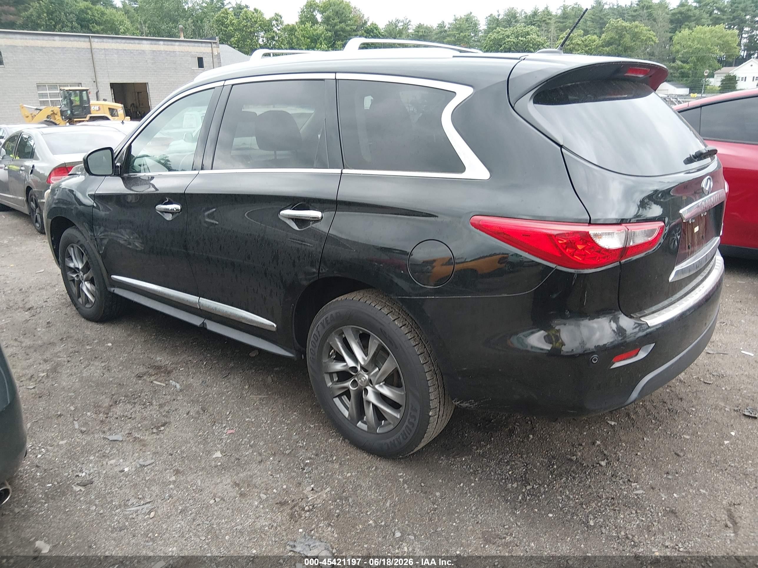 2013 Infiniti Jx35   Black vin: 5N1AL0MM4DC351535