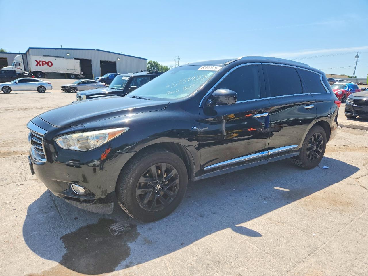 2014 Infiniti Qx60 Base Black vin: 5N1AL0MM4EC500169