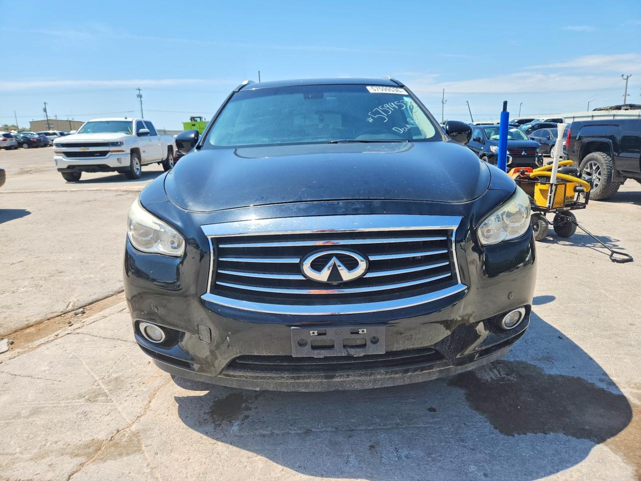 2014 Infiniti Qx60 Base Black vin: 5N1AL0MM4EC500169