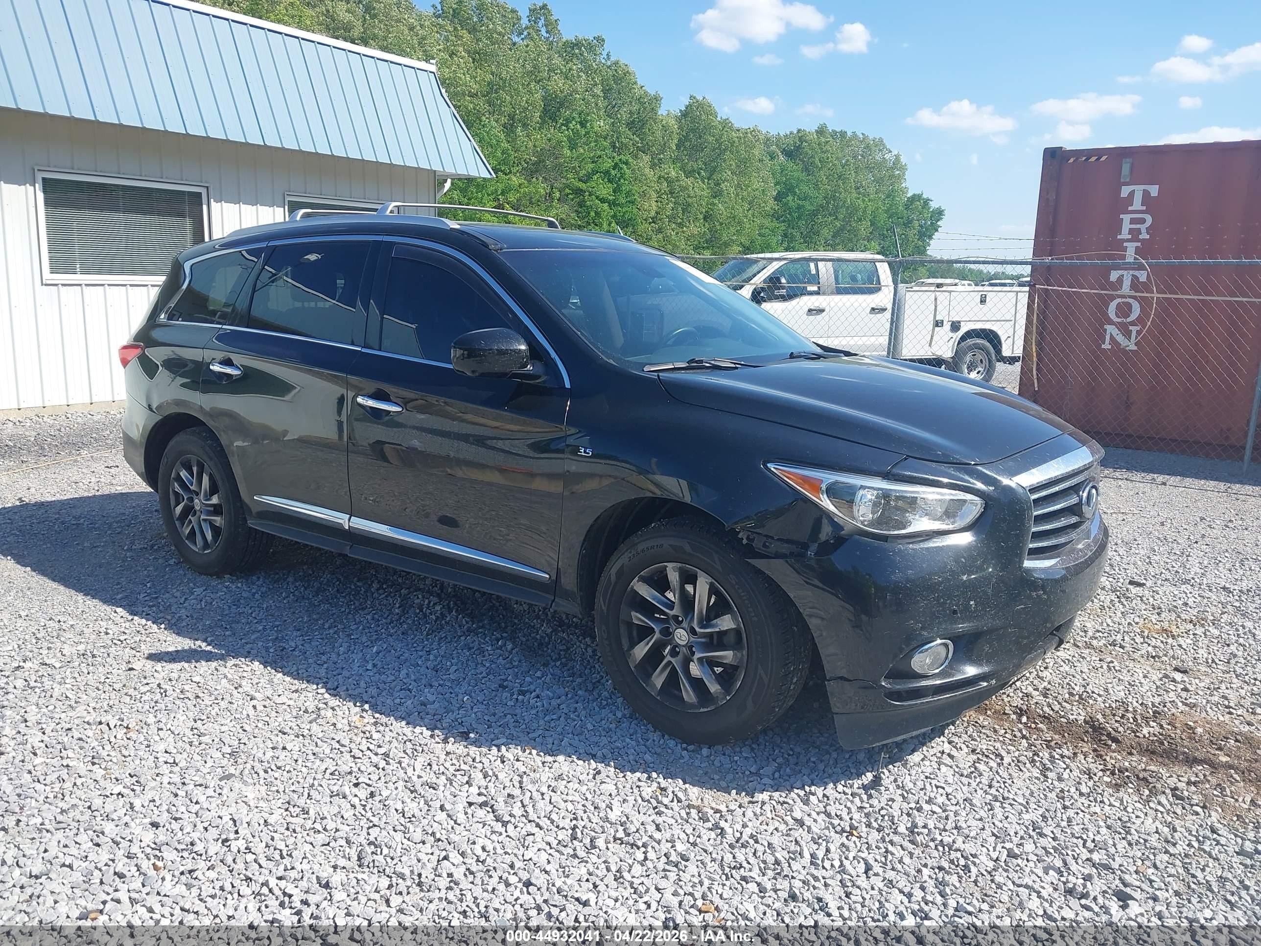 2014 Infiniti Qx60   Black vin: 5N1AL0MM4EC503086