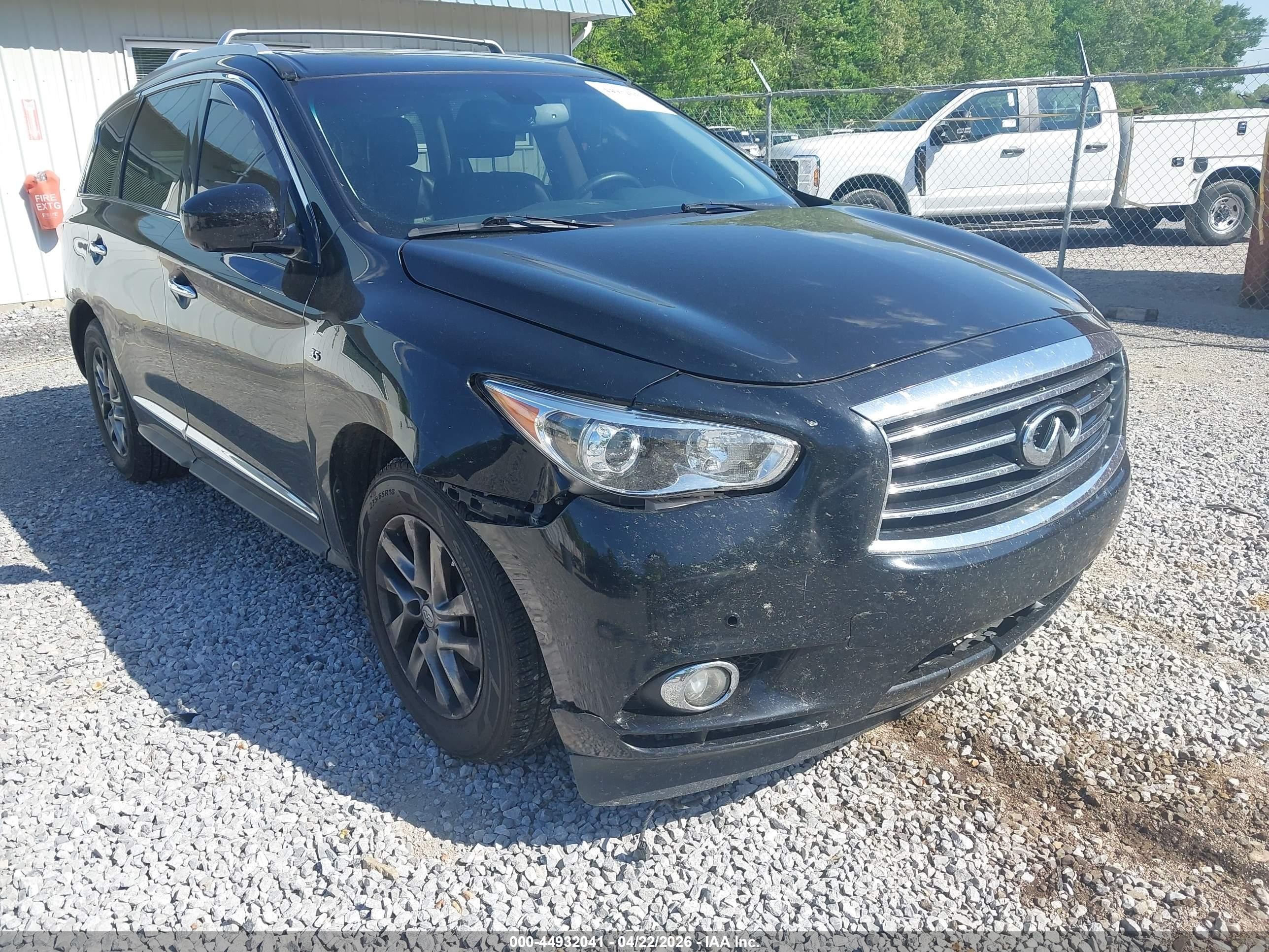 2014 Infiniti Qx60   Black vin: 5N1AL0MM4EC503086