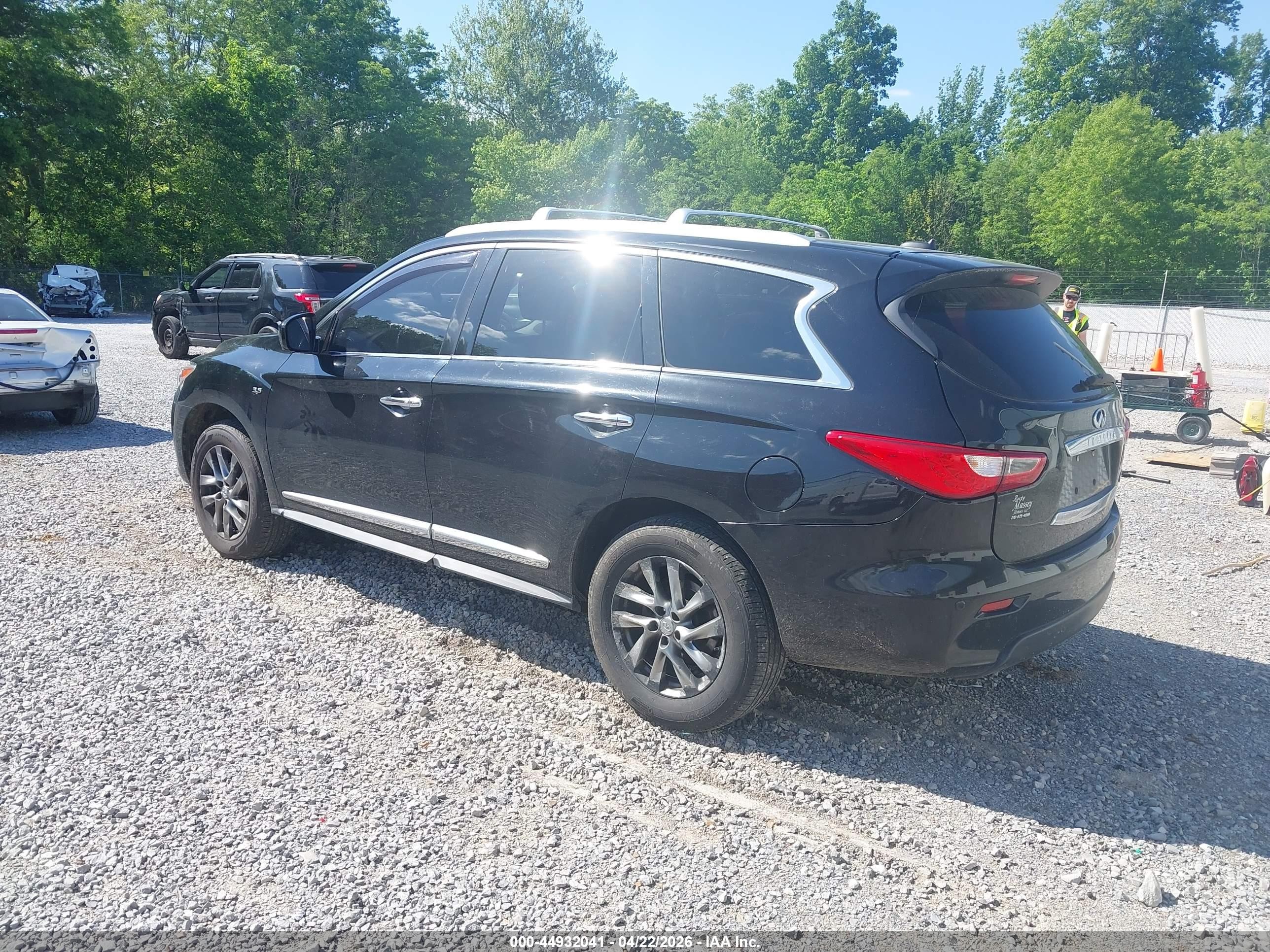 2014 Infiniti Qx60   Black vin: 5N1AL0MM4EC503086