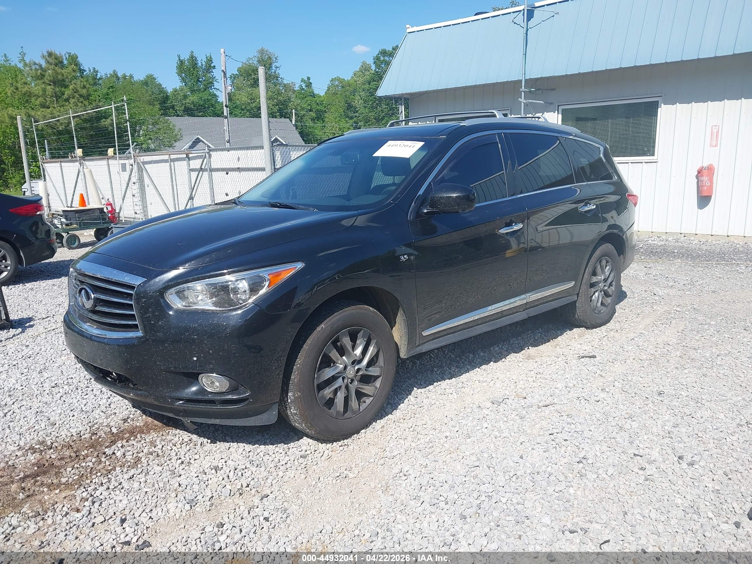 2014 Infiniti Qx60   Black vin: 5N1AL0MM4EC503086