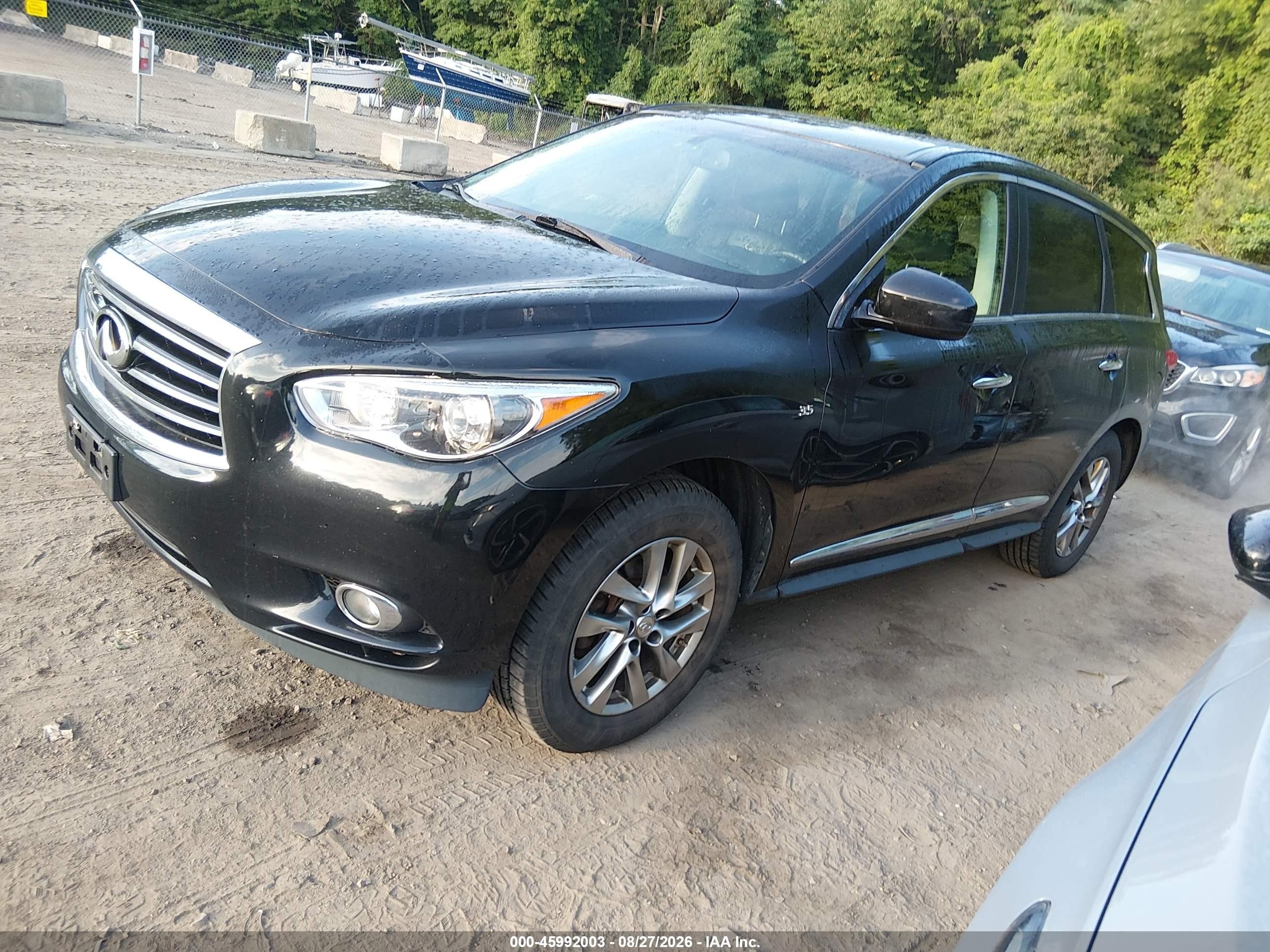 2014 Infiniti Qx60   Black vin: 5N1AL0MM4EC508692
