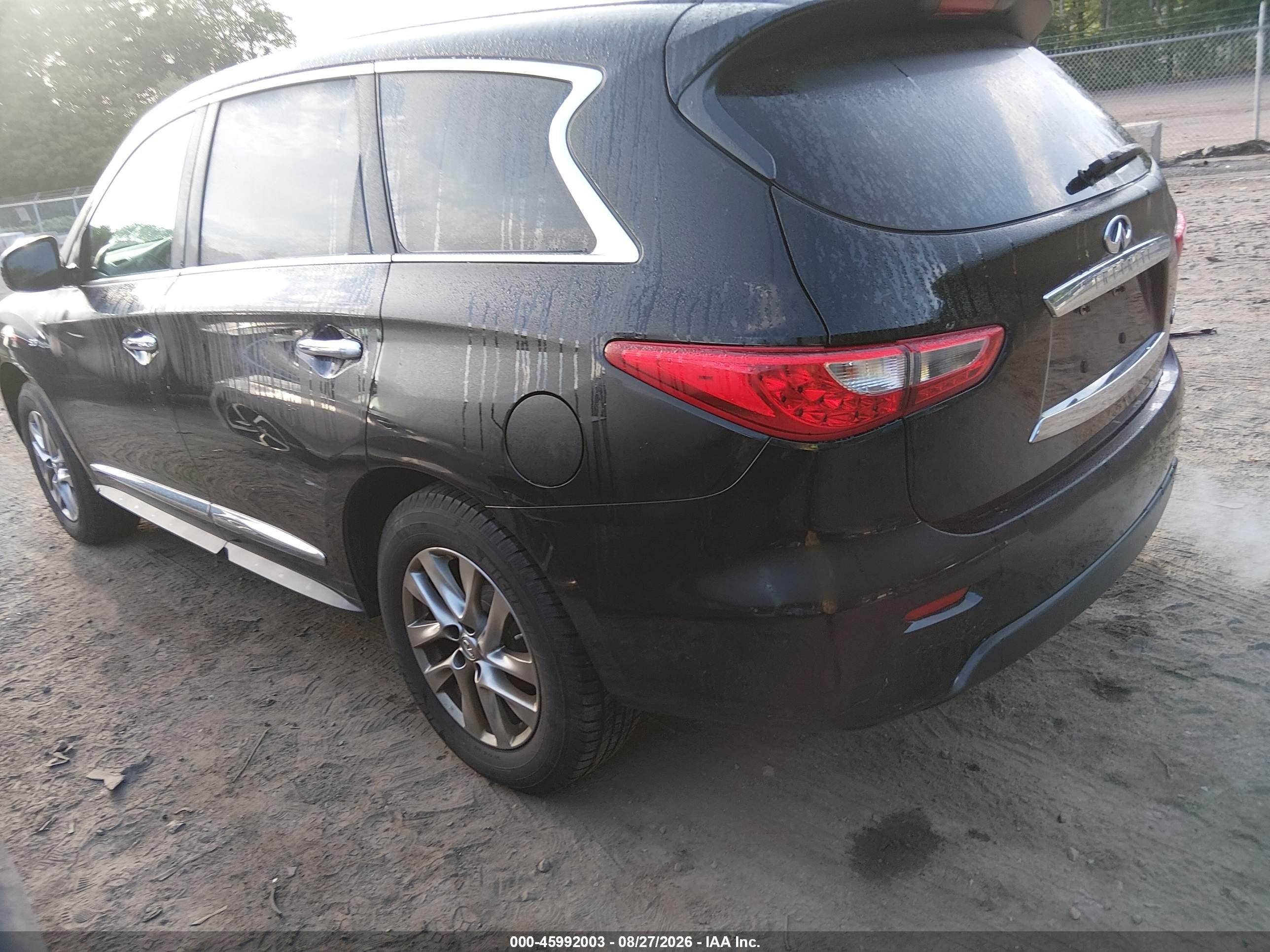 2014 Infiniti Qx60   Black vin: 5N1AL0MM4EC508692