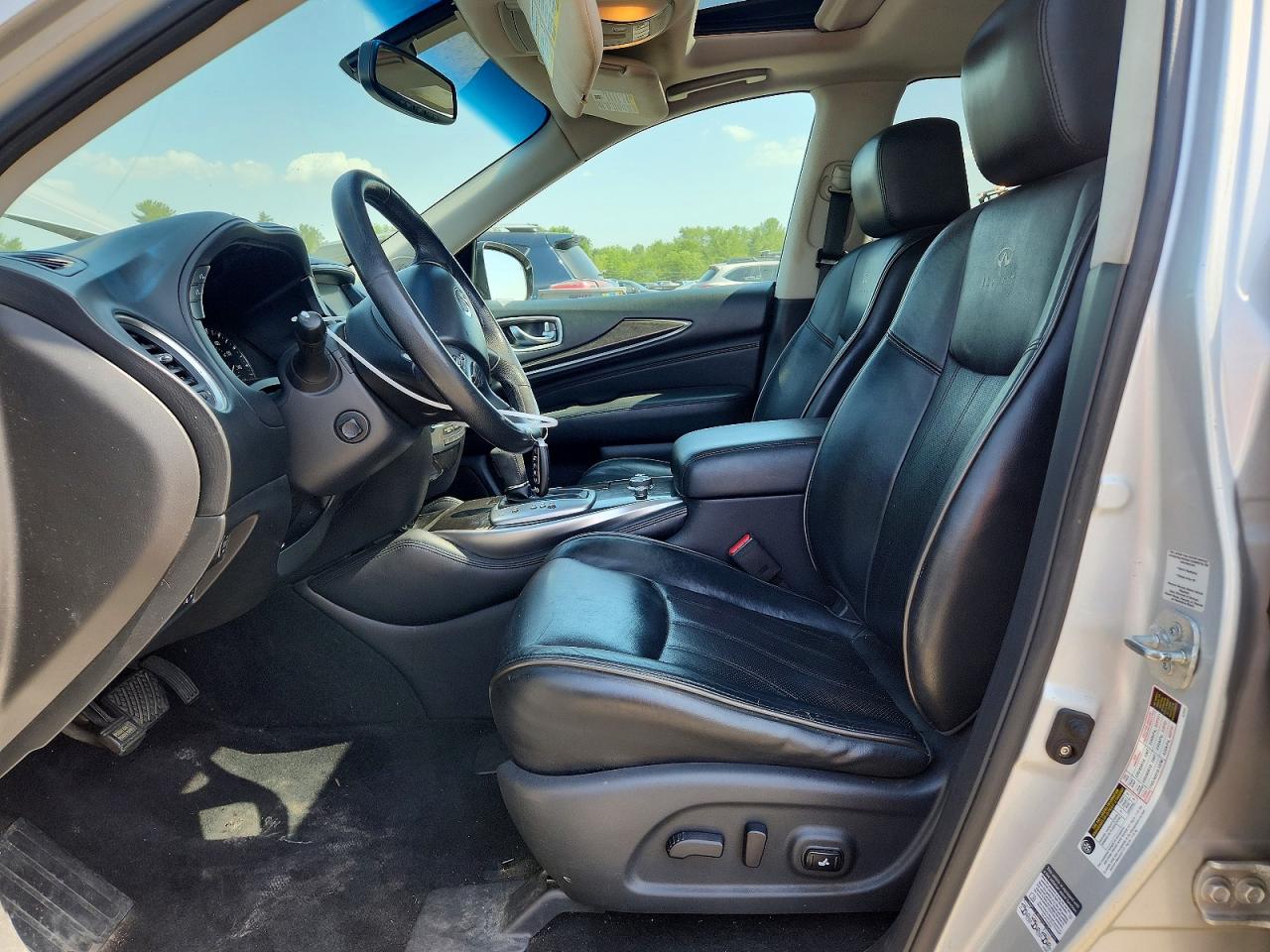 2014 Infiniti Qx60 Base Silver vin: 5N1AL0MM4EC510023