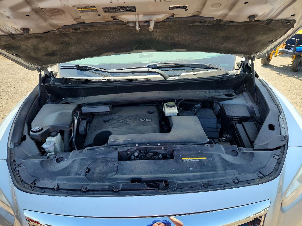 2014 Infiniti Qx60 Base Silver vin: 5N1AL0MM4EC510023