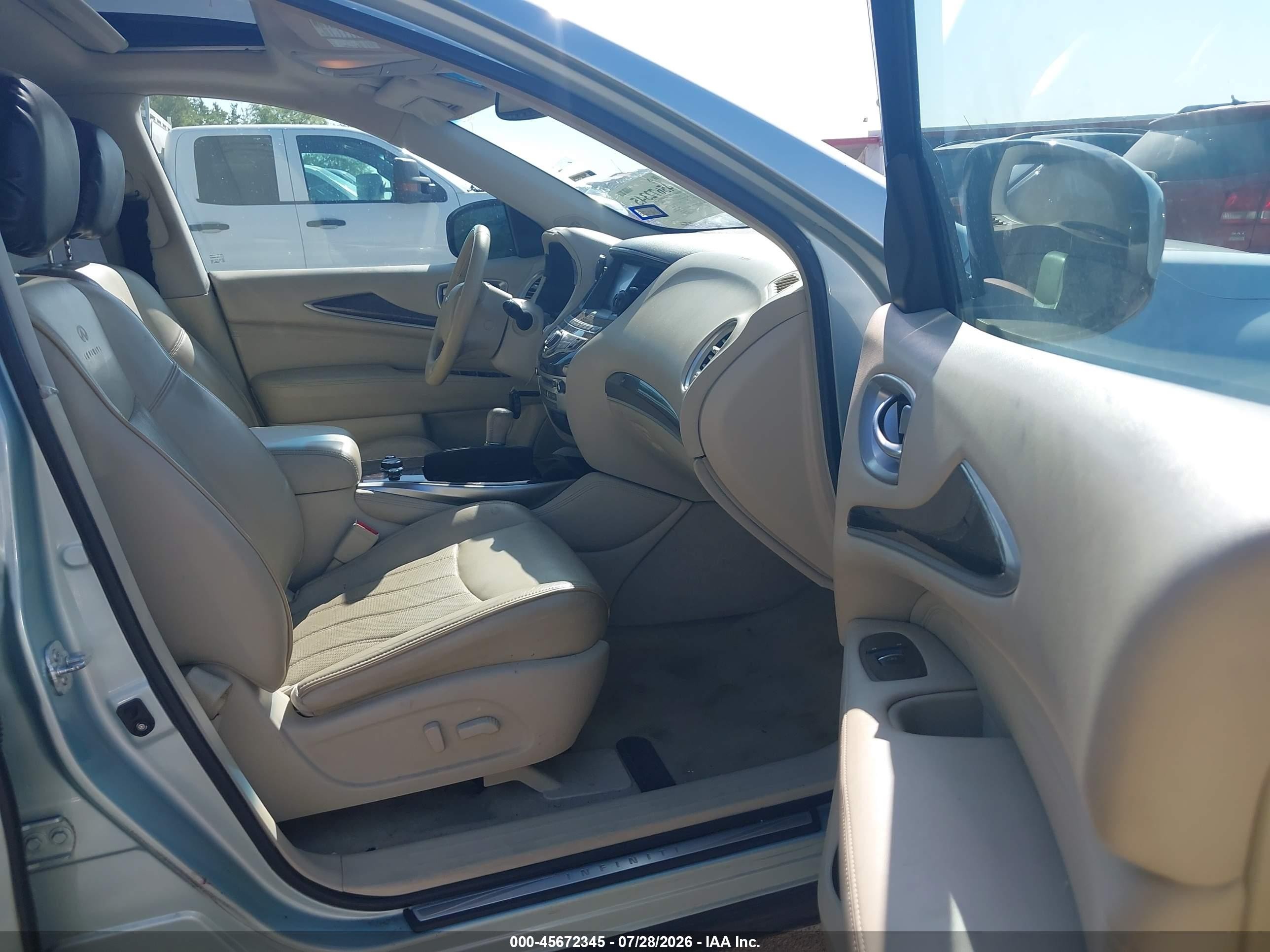 2014 Infiniti Qx60 Green vin: 5N1AL0MM4EC511446
