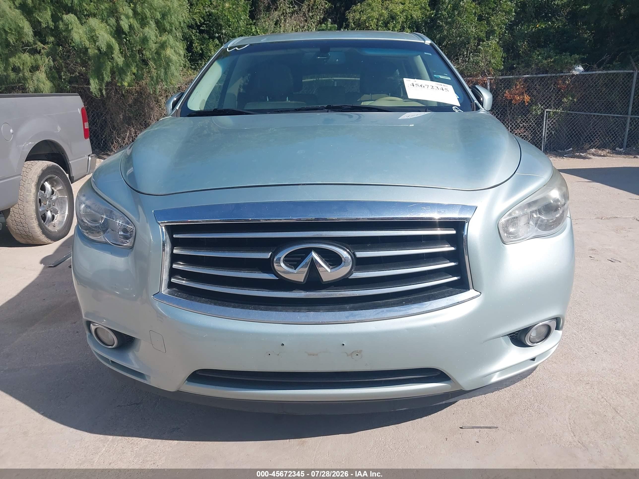 2014 Infiniti Qx60 Green vin: 5N1AL0MM4EC511446