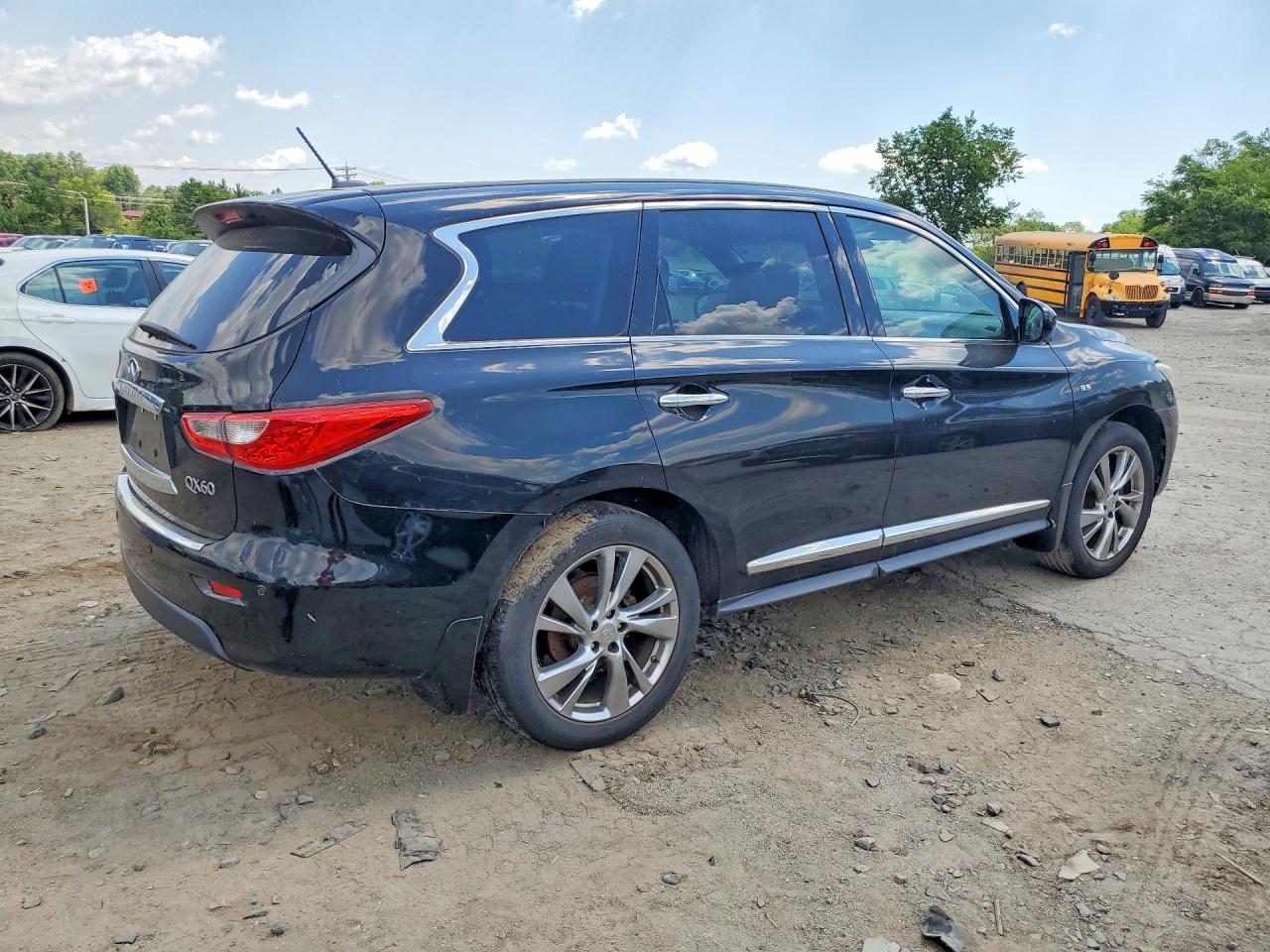 2014 Infiniti Qx60 Base Black vin: 5N1AL0MM4EC512712