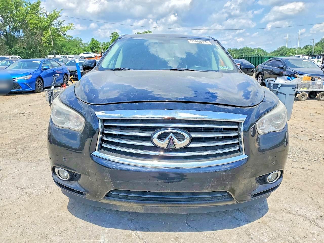 2014 Infiniti Qx60 Base Black vin: 5N1AL0MM4EC512712