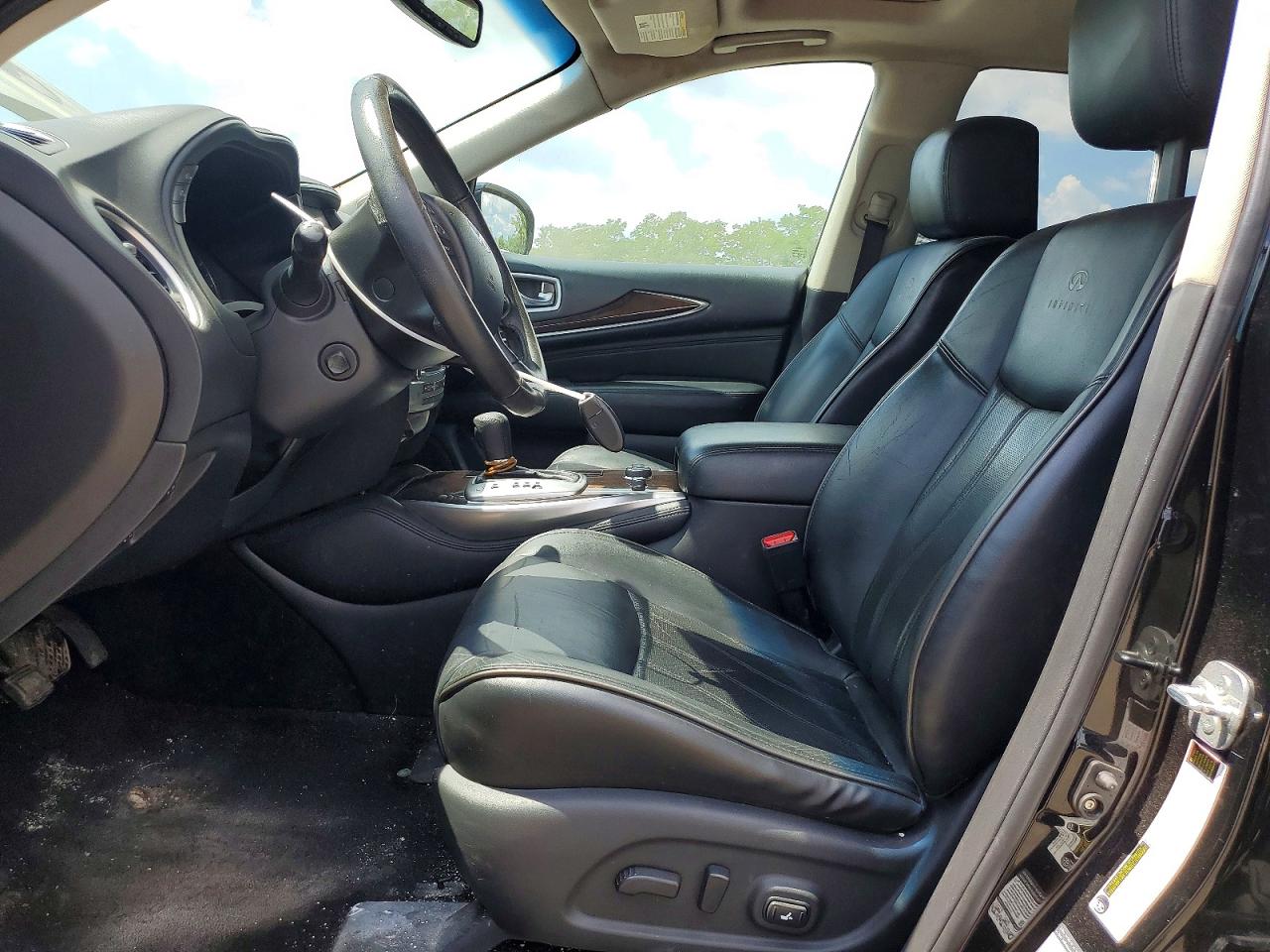 2014 Infiniti Qx60 Base Black vin: 5N1AL0MM4EC512712