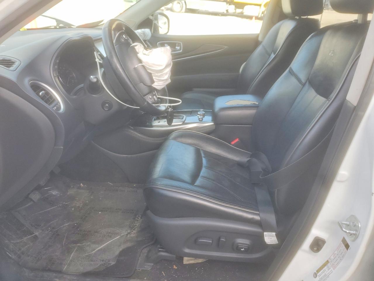 2014 Infiniti Qx60 Base White vin: 5N1AL0MM4EC516842