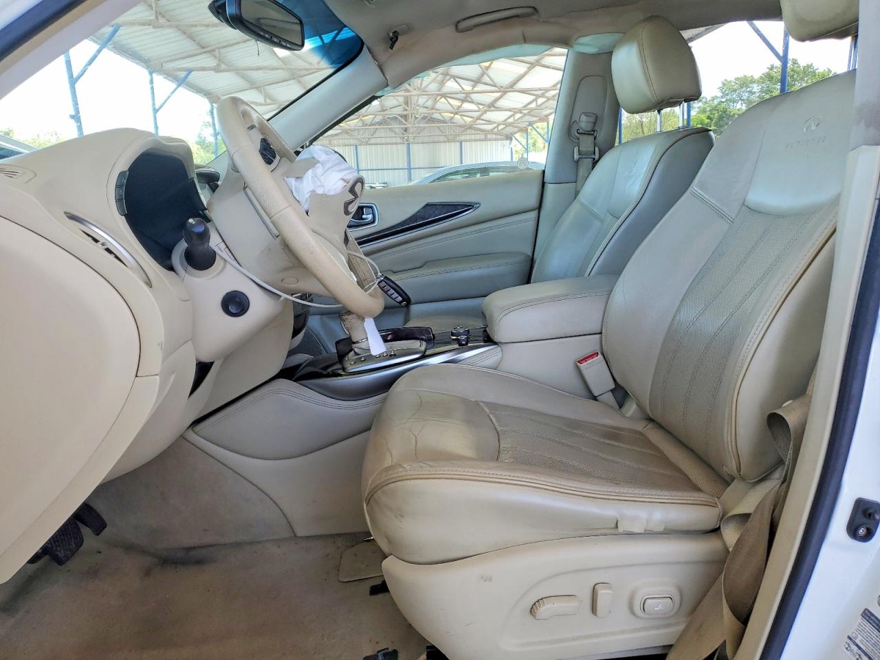 2014 Infiniti Qx60 Base White vin: 5N1AL0MM4EC522592