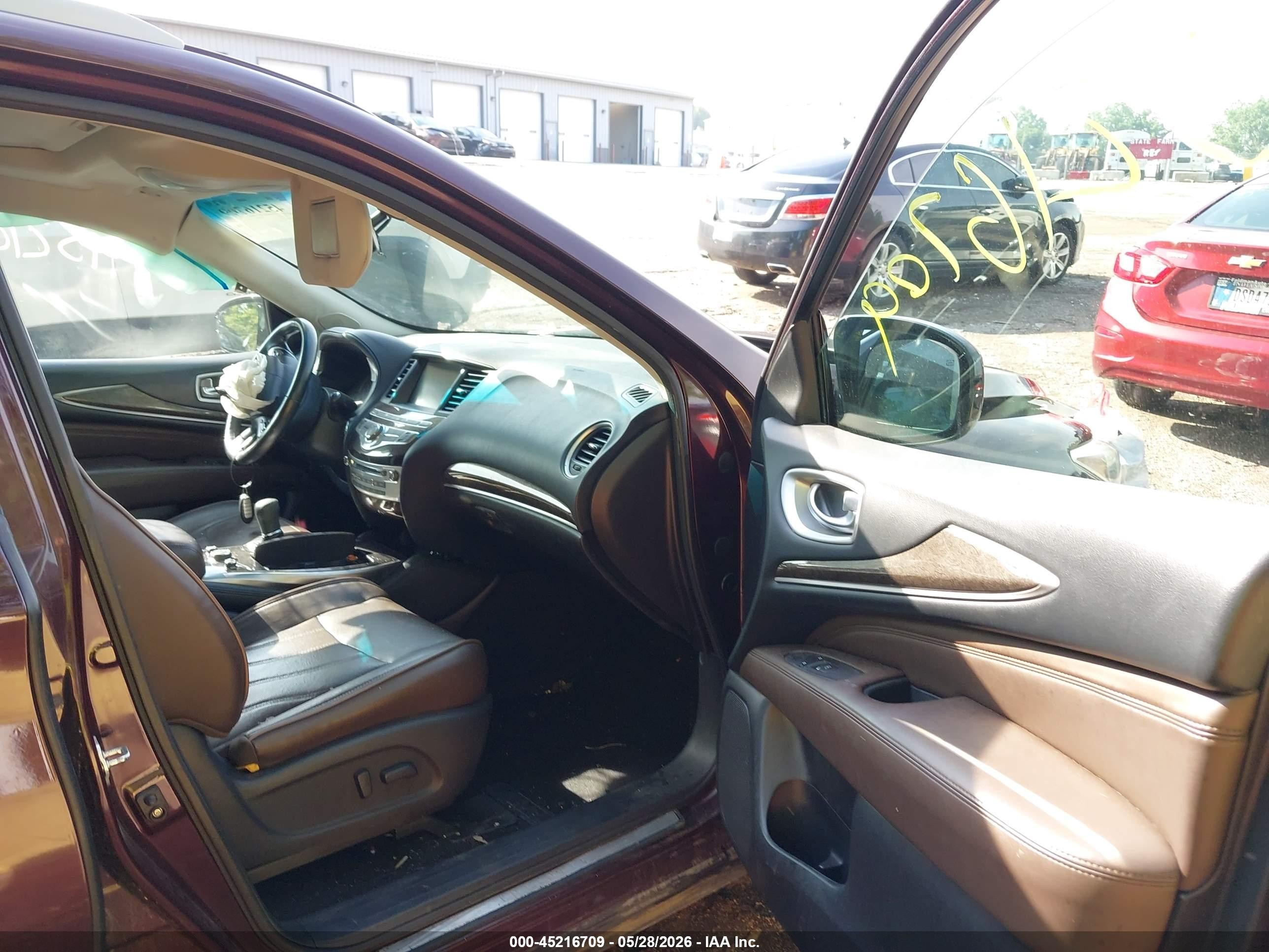 2014 Infiniti Qx60   Purple vin: 5N1AL0MM4EC526934