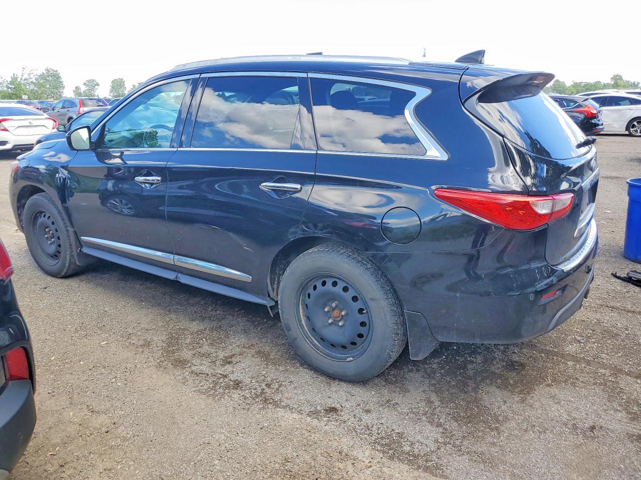 2014 Infiniti Qx60 Base Черный vin: 5N1AL0MM4EC527193