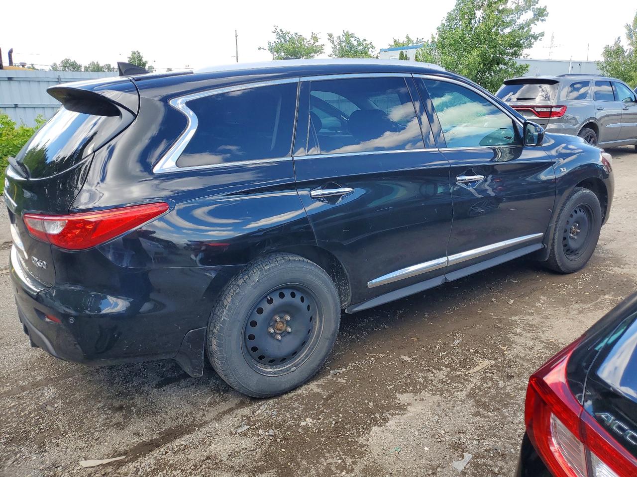 2014 Infiniti Qx60 Base Черный vin: 5N1AL0MM4EC527193