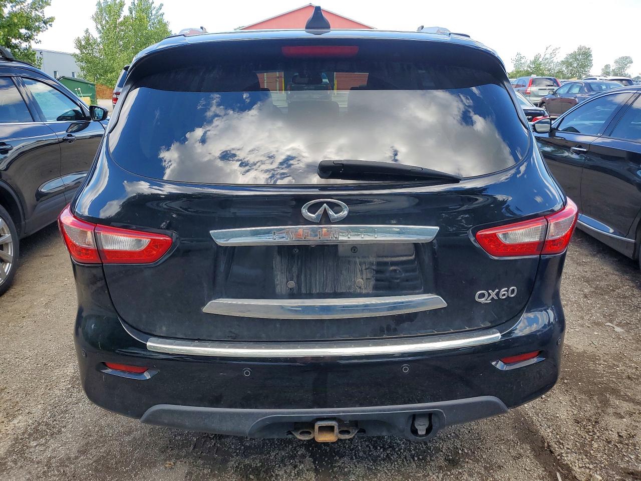 2014 Infiniti Qx60 Base Черный vin: 5N1AL0MM4EC527193
