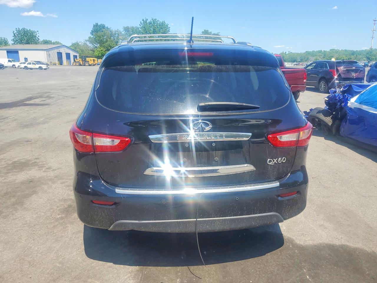 2014 Infiniti Qx60 Base Черный vin: 5N1AL0MM4EC535343