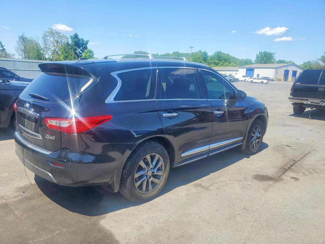 2014 Infiniti Qx60 Base Черный vin: 5N1AL0MM4EC535343