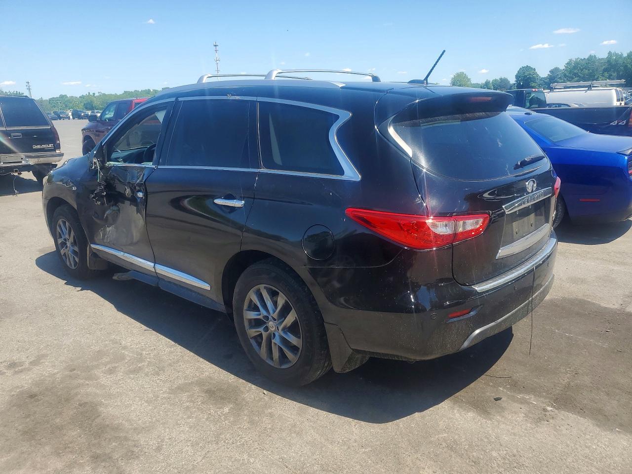 2014 Infiniti Qx60 Base Черный vin: 5N1AL0MM4EC535343