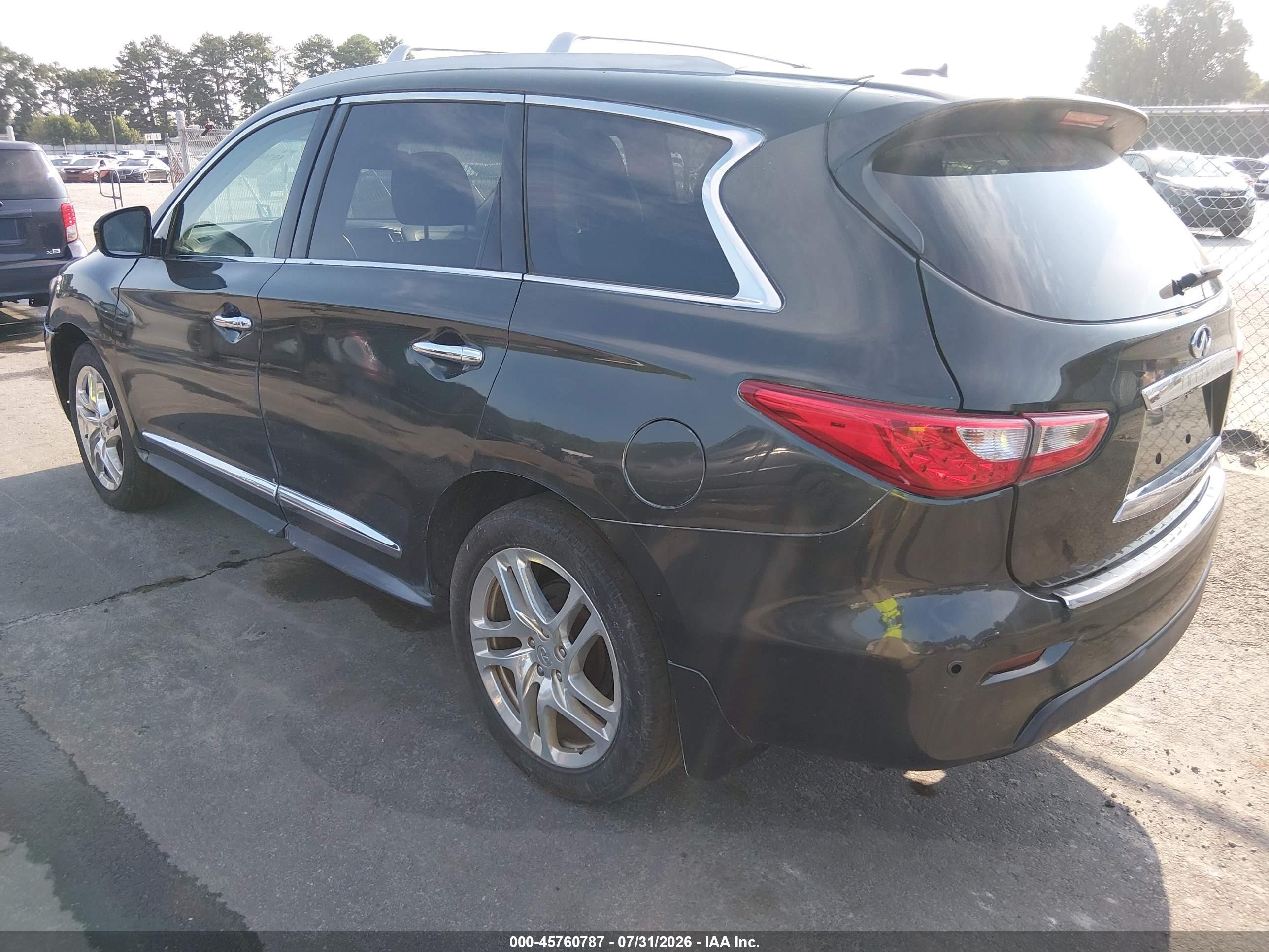 2014 Infiniti Qx60   Green vin: 5N1AL0MM4EC535729