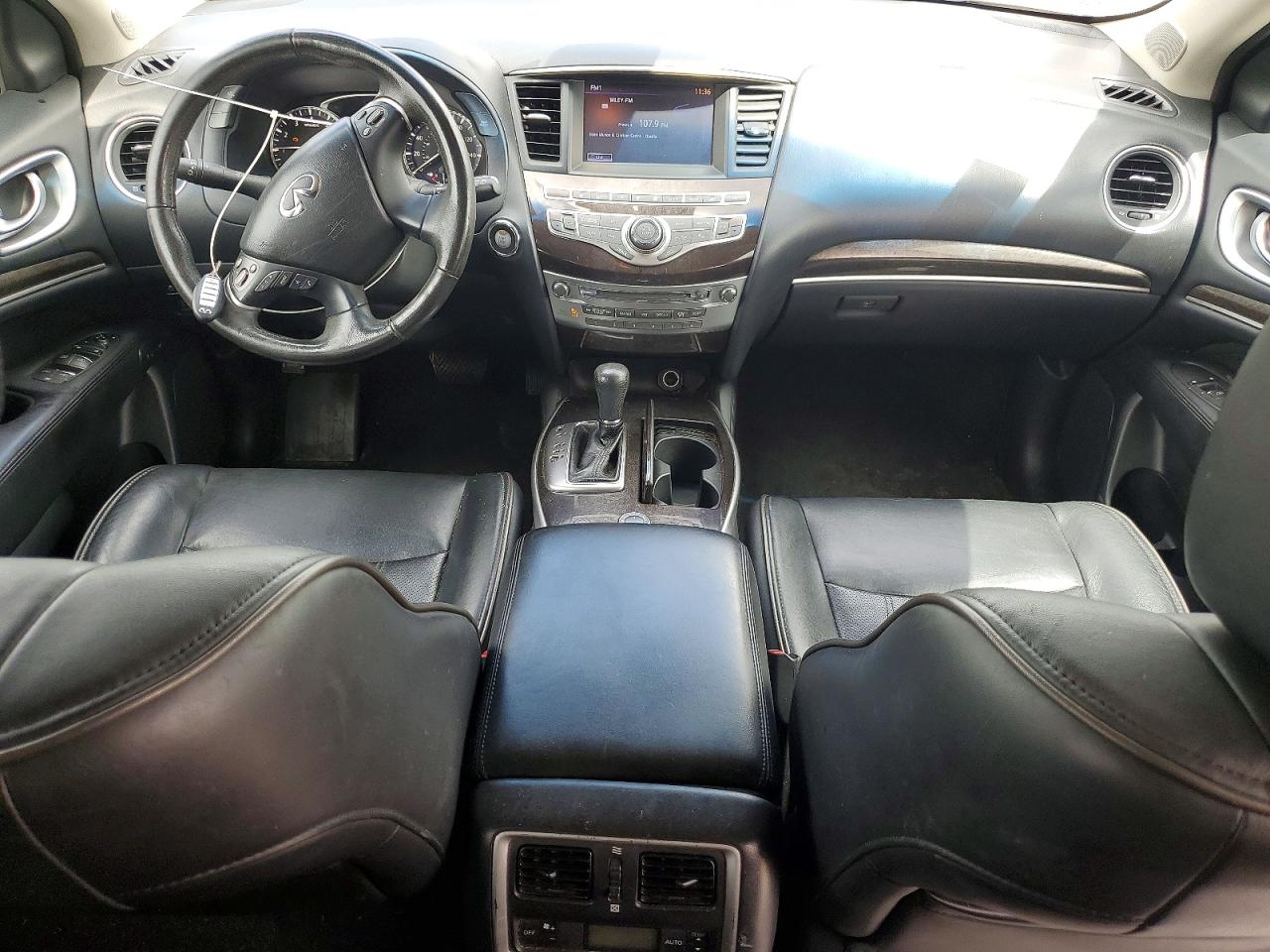 2014 Infiniti Qx60 Base White vin: 5N1AL0MM4EC536153