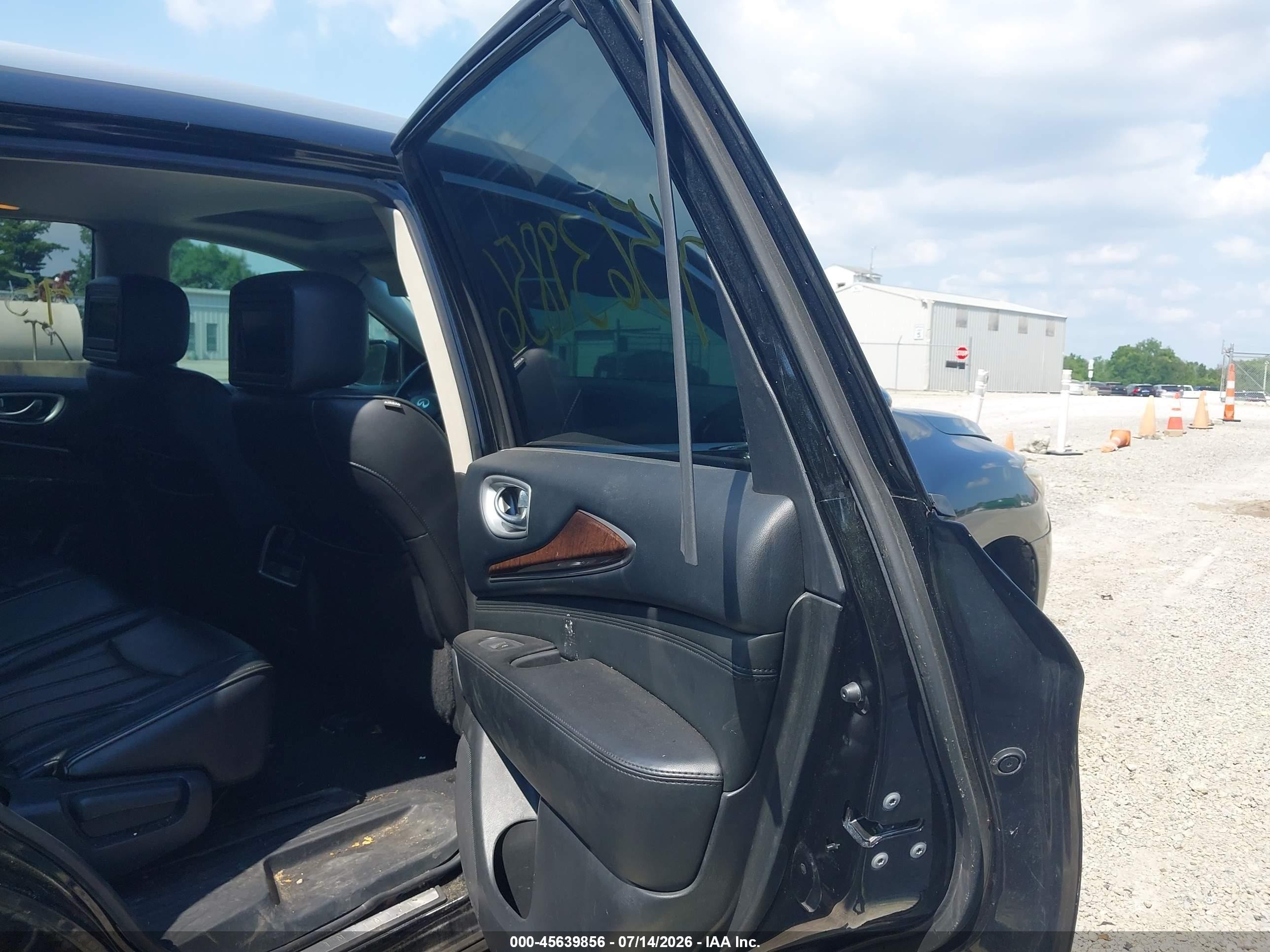 2014 Infiniti Qx60   Black vin: 5N1AL0MM4EC541398