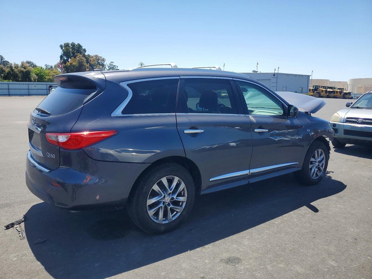 2014 Infiniti Qx60 Base Серый vin: 5N1AL0MM4EC543894