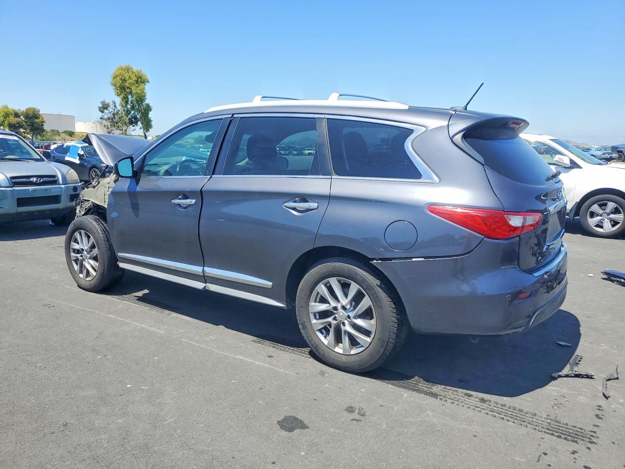 2014 Infiniti Qx60 Base Серый vin: 5N1AL0MM4EC543894