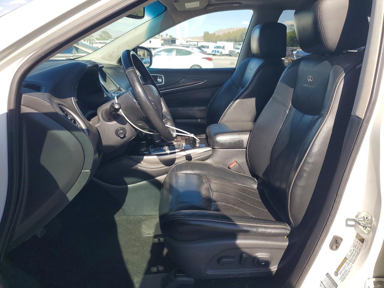 2014 Infiniti Qx60 Base White vin: 5N1AL0MM4EC547993