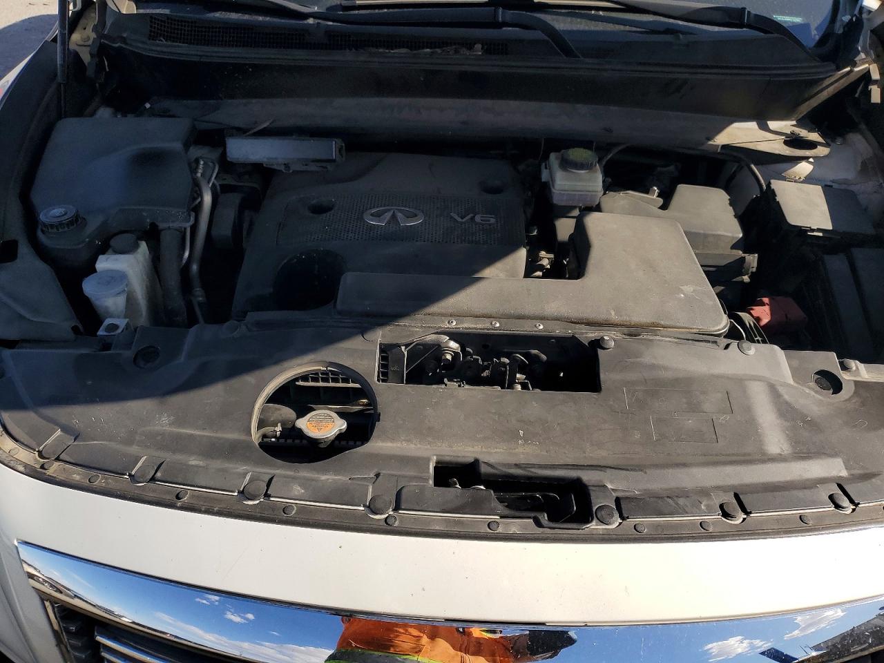 2014 Infiniti Qx60 Base White vin: 5N1AL0MM4EC547993