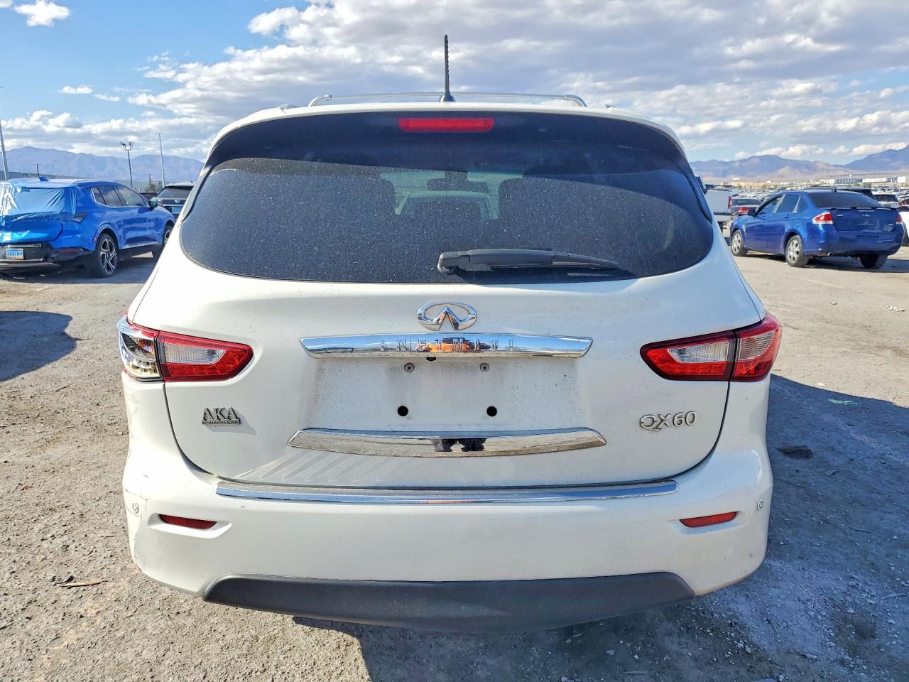 2014 Infiniti Qx60 Base White vin: 5N1AL0MM4EC547993