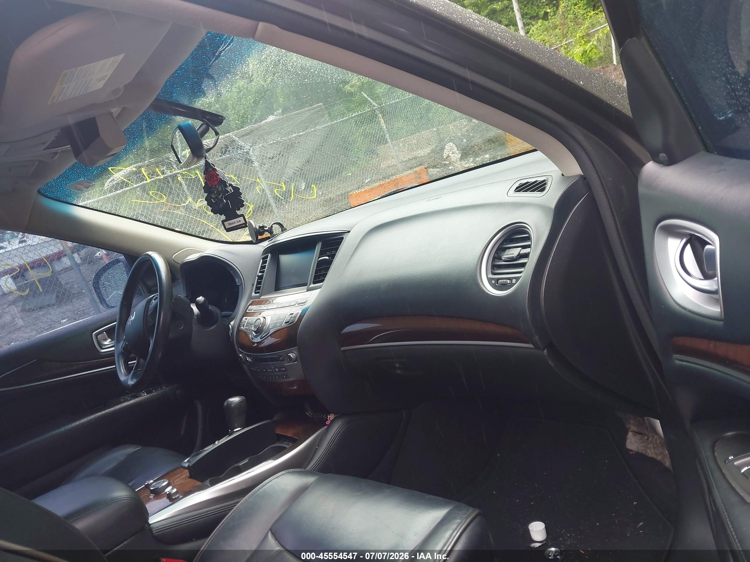2015 Infiniti Qx60   Gray vin: 5N1AL0MM4FC500111