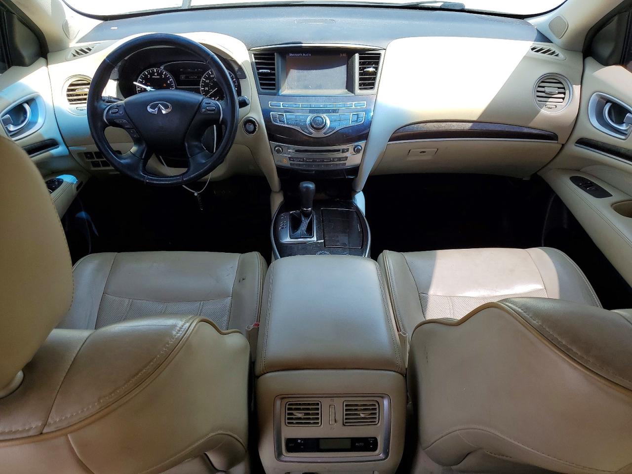 2015 Infiniti Qx60 Base White vin: 5N1AL0MM4FC503557