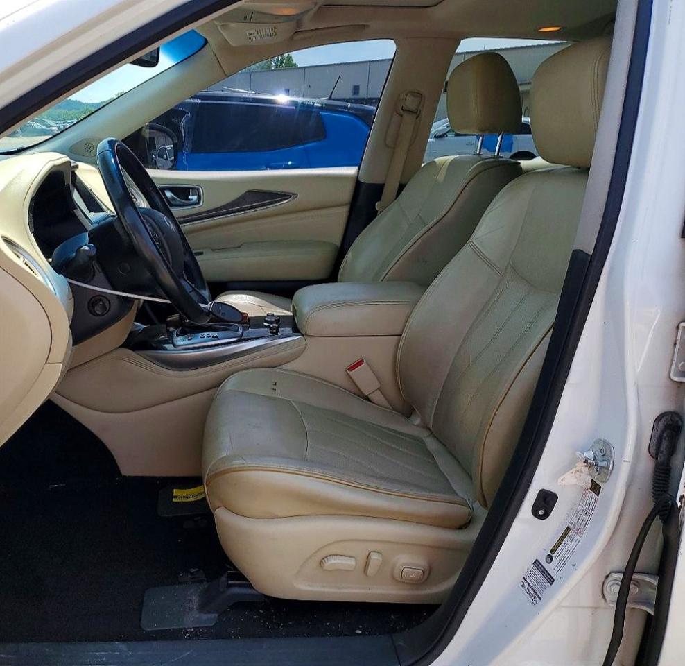 2015 Infiniti Qx60 Base White vin: 5N1AL0MM4FC503557