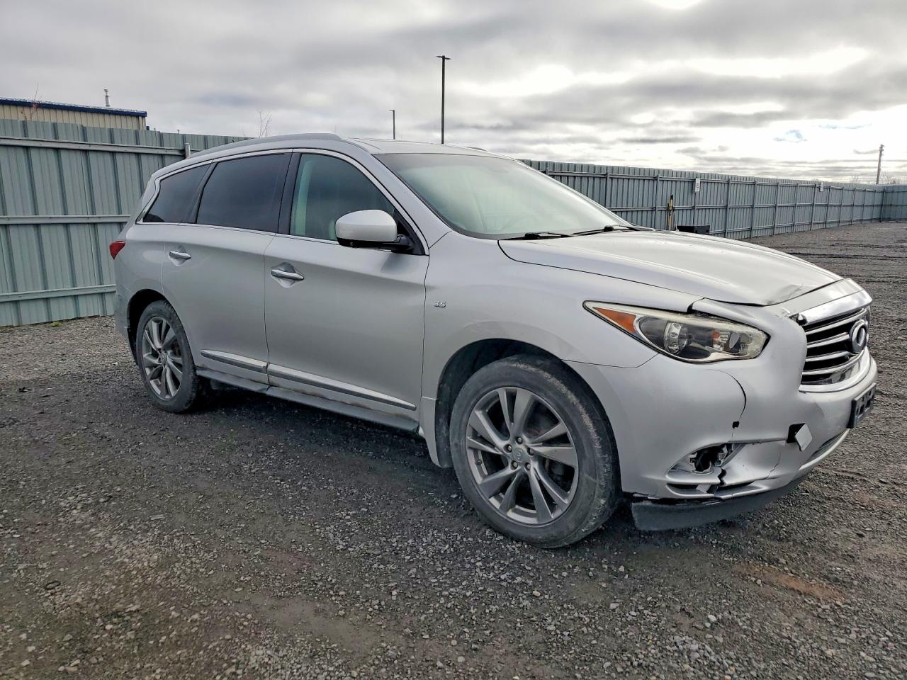 2015 Infiniti Qx60 Base Серебряный vin: 5N1AL0MM4FC506068