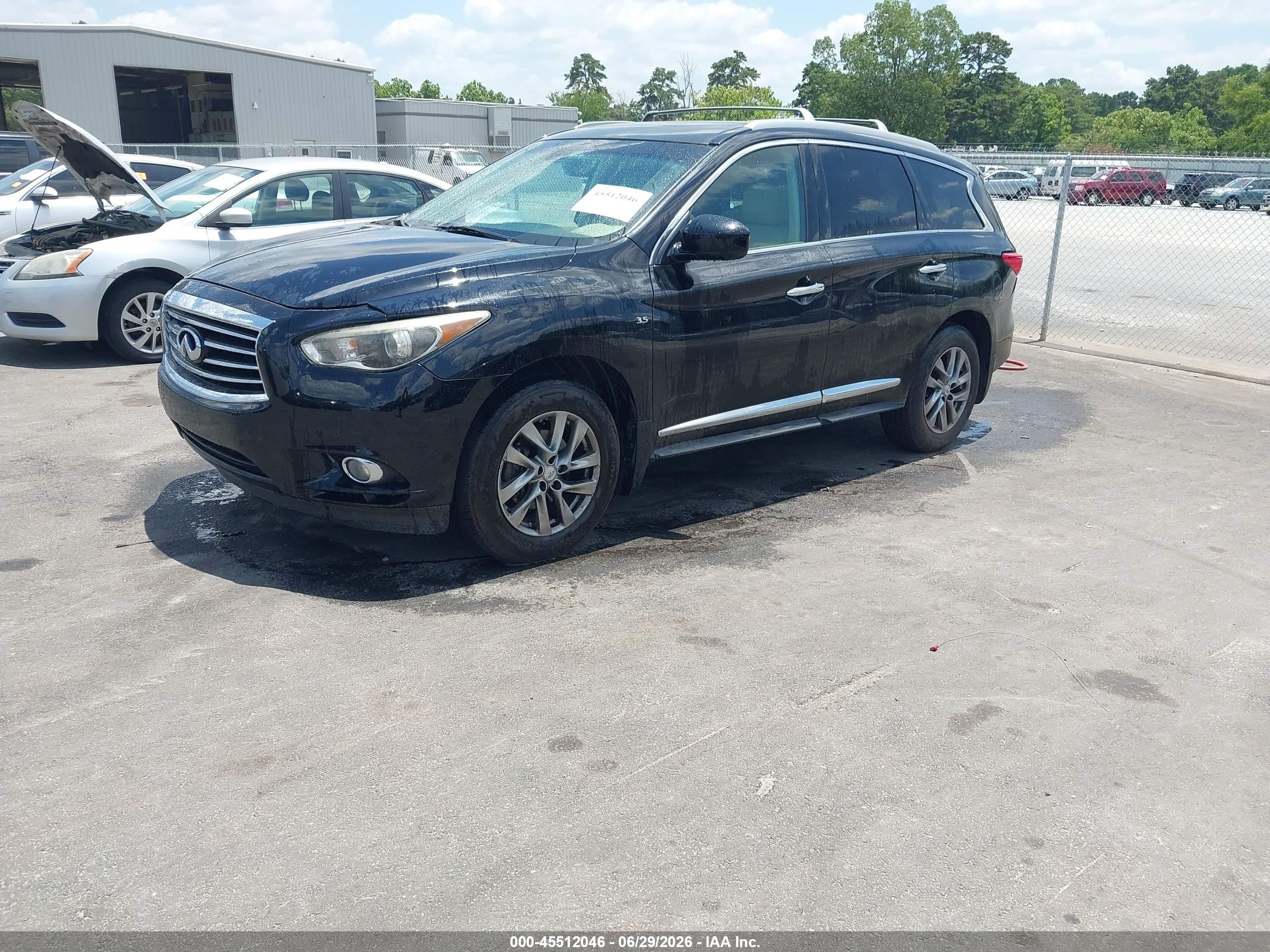 2015 Infiniti Qx60   Black vin: 5N1AL0MM4FC506913