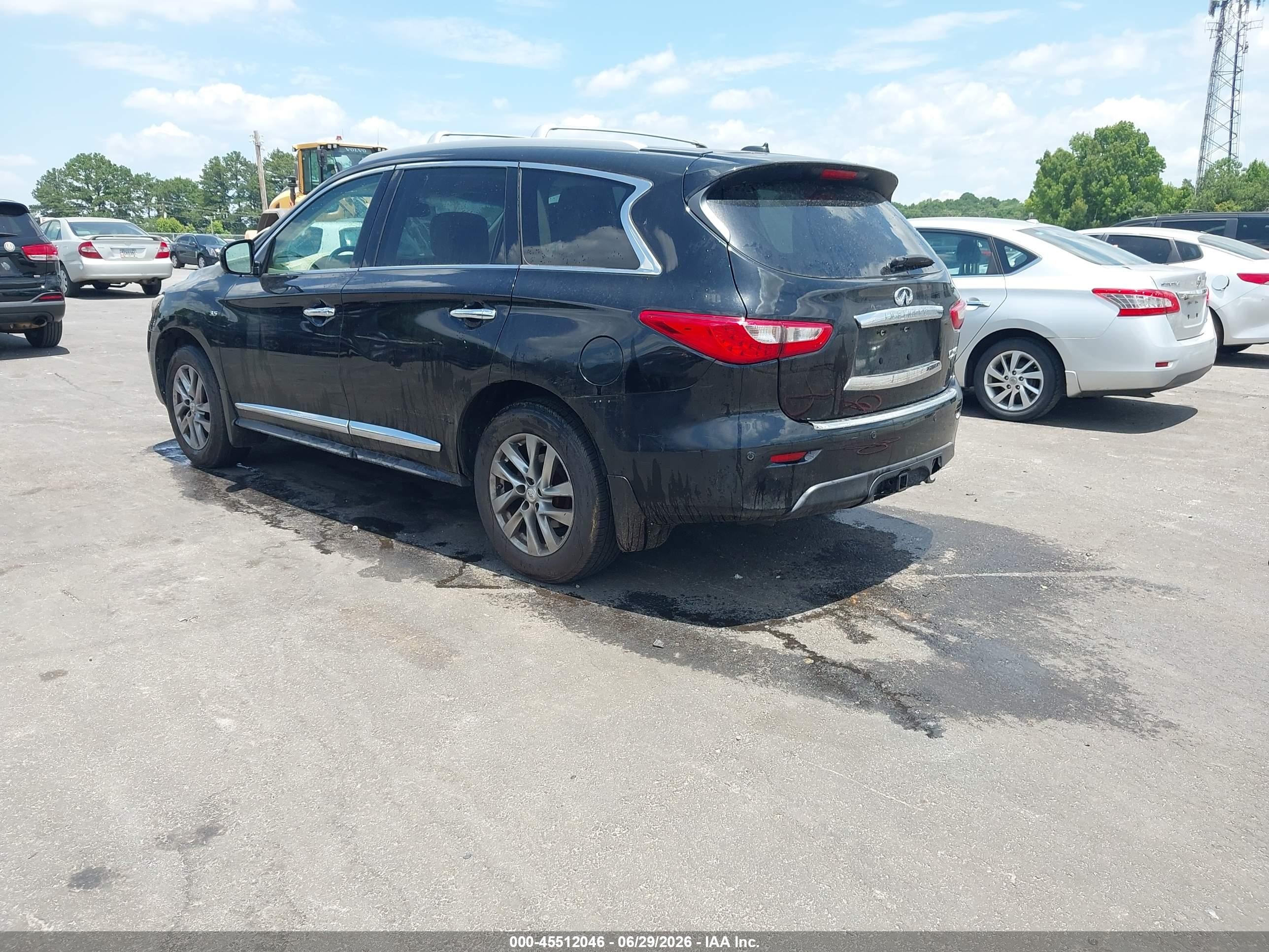 2015 Infiniti Qx60   Black vin: 5N1AL0MM4FC506913