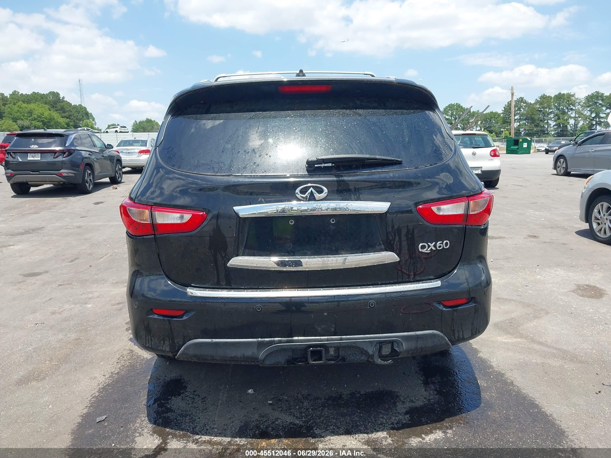 2015 Infiniti Qx60   Black vin: 5N1AL0MM4FC506913