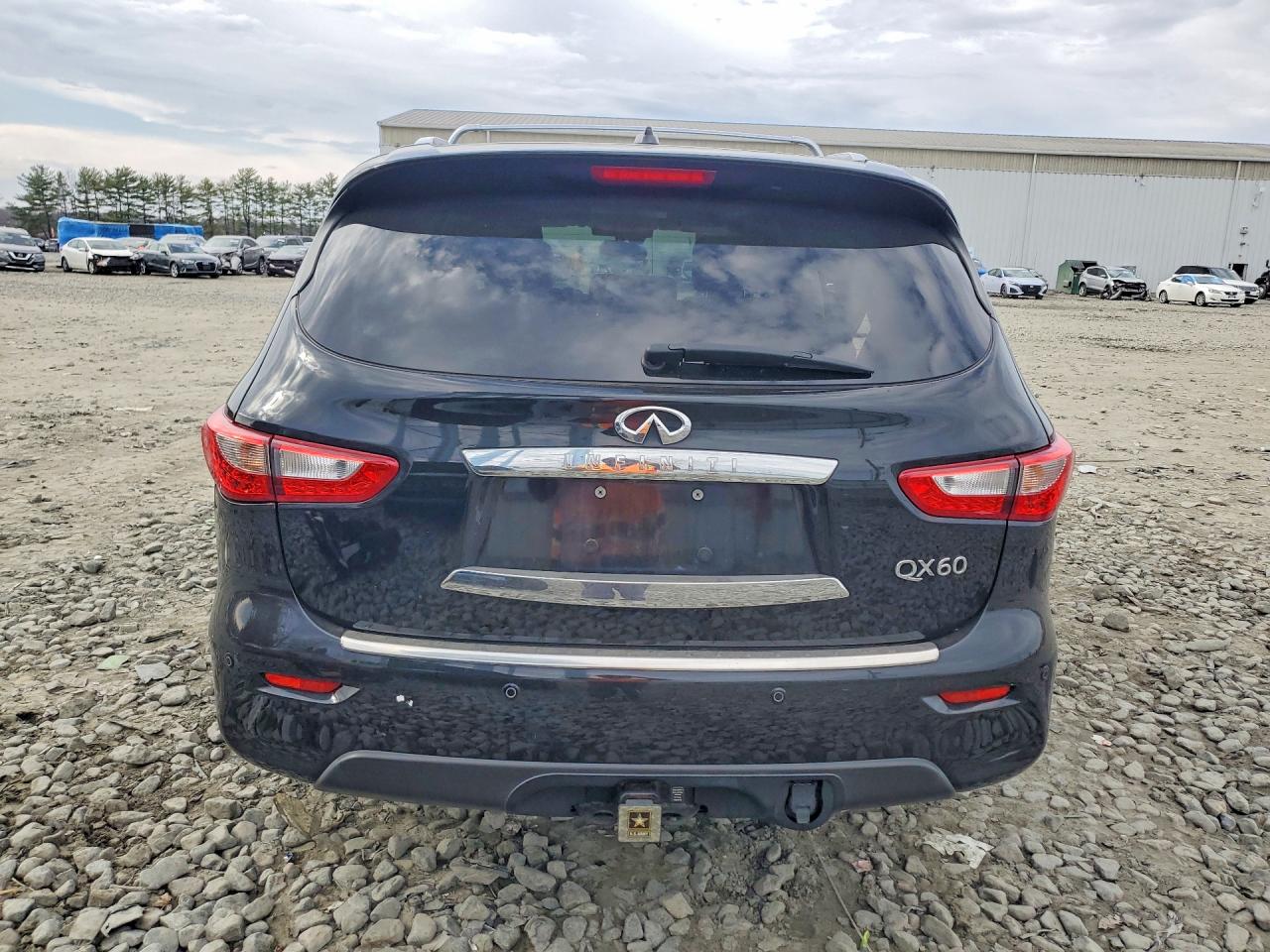 2015 Infiniti Qx60 Base Черный vin: 5N1AL0MM4FC515157