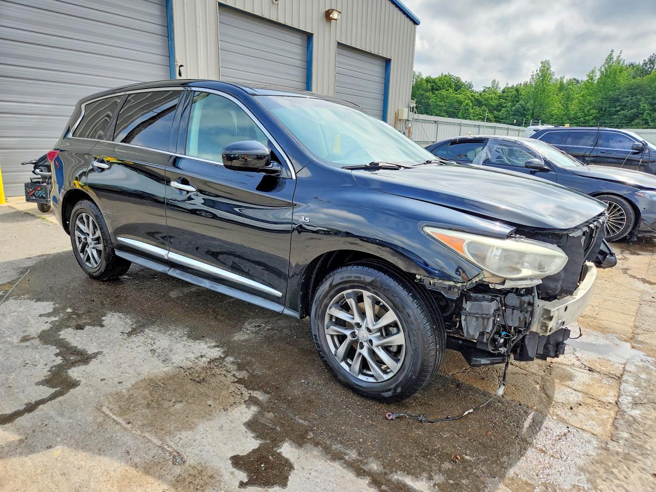 2015 Infiniti Qx60 Base Black vin: 5N1AL0MM4FC515286