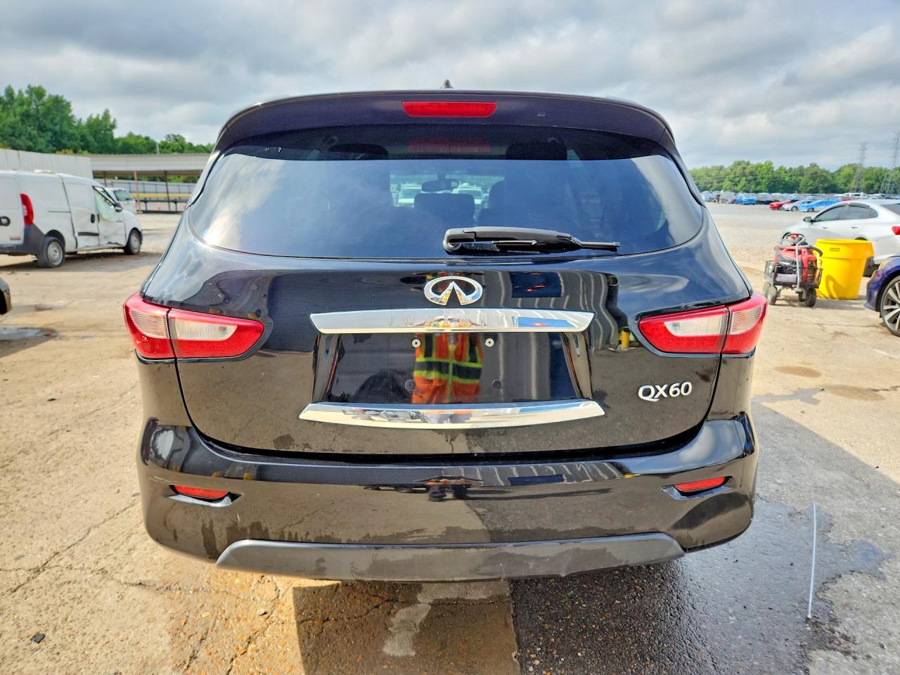 2015 Infiniti Qx60 Base Black vin: 5N1AL0MM4FC515286