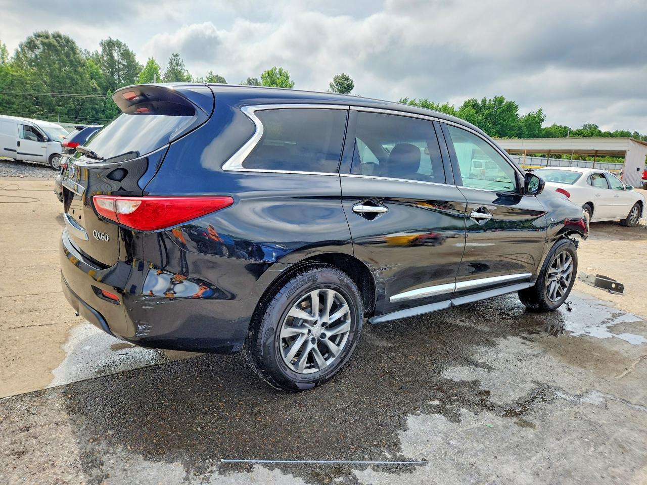 2015 Infiniti Qx60 Base Black vin: 5N1AL0MM4FC515286