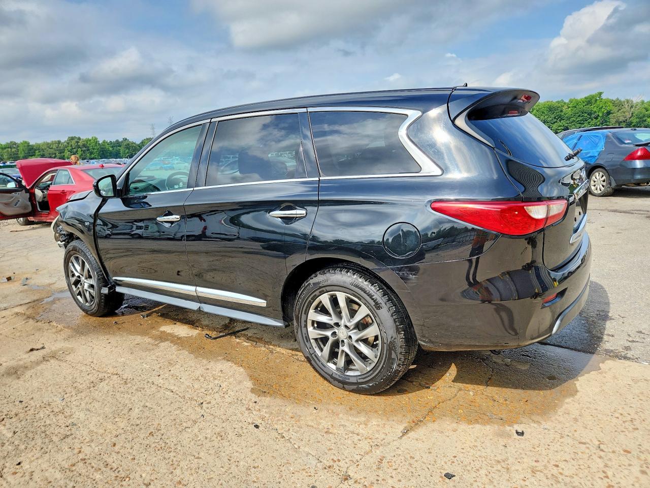 2015 Infiniti Qx60 Base Black vin: 5N1AL0MM4FC515286