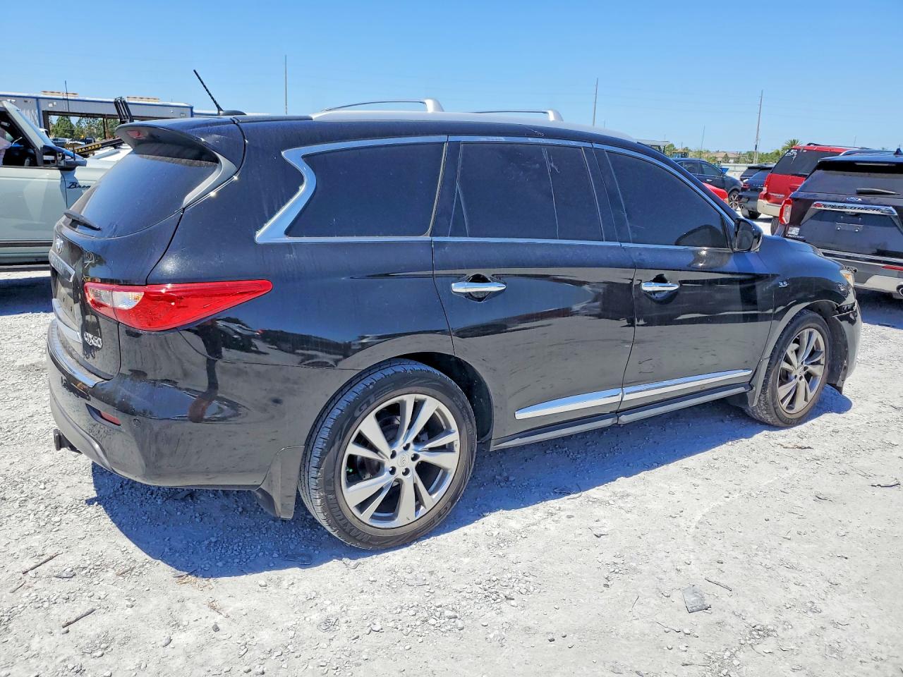 2015 Infiniti Qx60 Base Black vin: 5N1AL0MM4FC527826