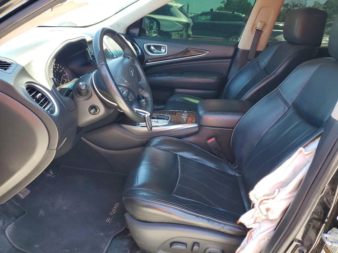 2015 Infiniti Qx60 Base Black vin: 5N1AL0MM4FC527826