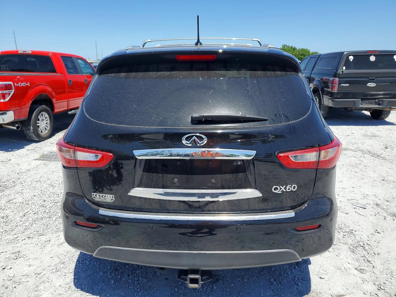 2015 Infiniti Qx60 Base Black vin: 5N1AL0MM4FC527826